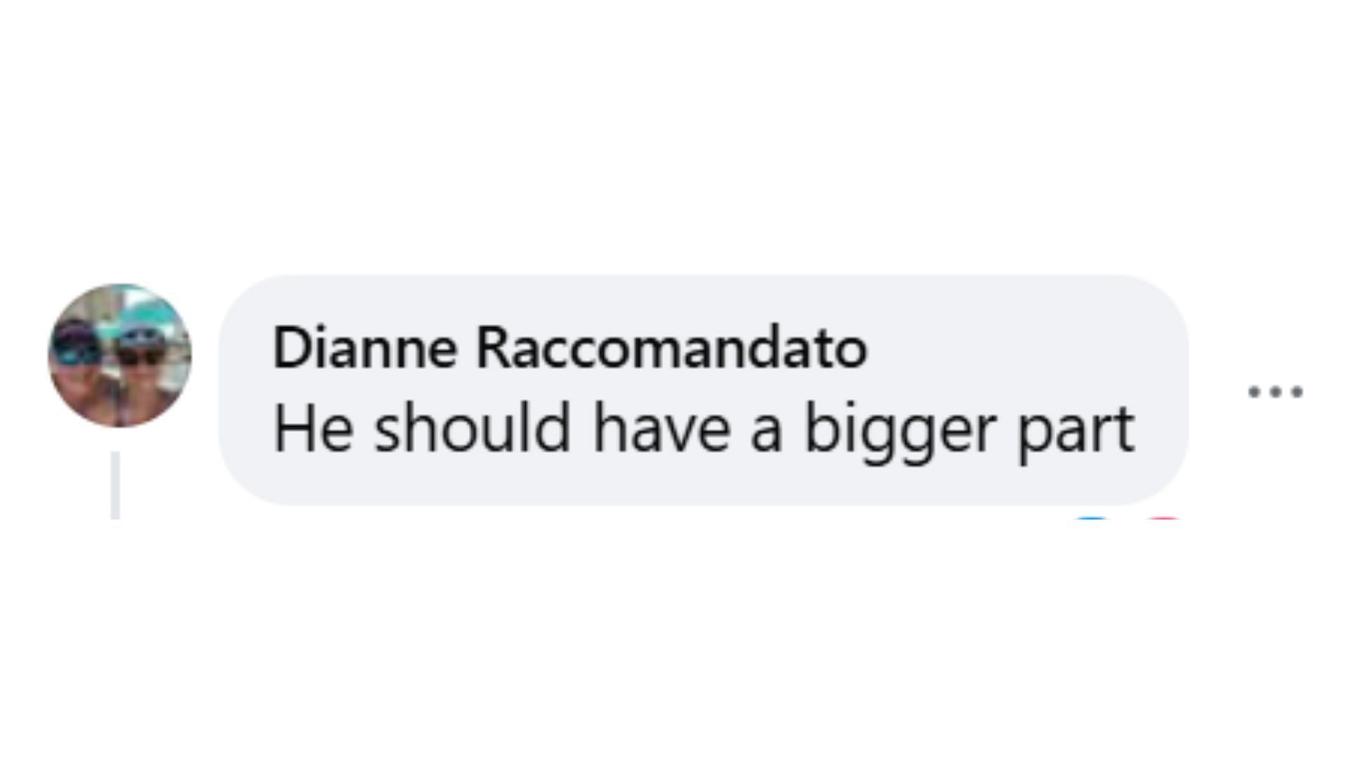 A fan's opinion about Brick (Image via Facebook/@General Hospital Fans-Official)